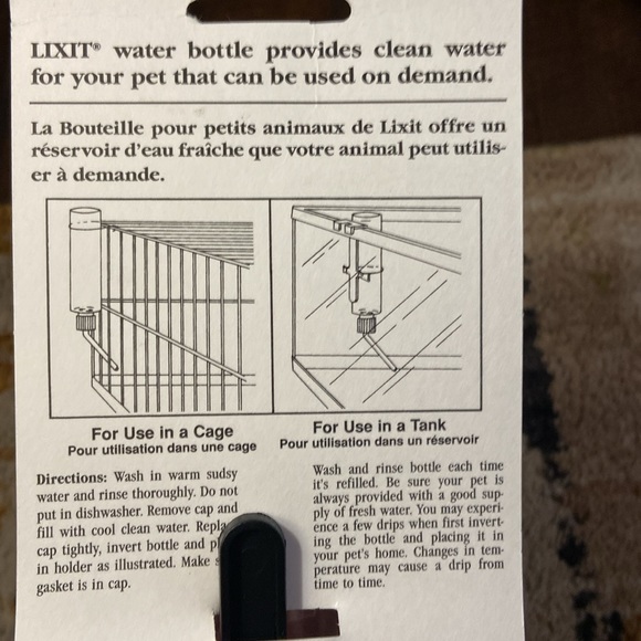 Pet water bottle by lixit - Picture 4 of 5